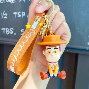 New Sealed Super Niu Toy Story Woodie Keychain